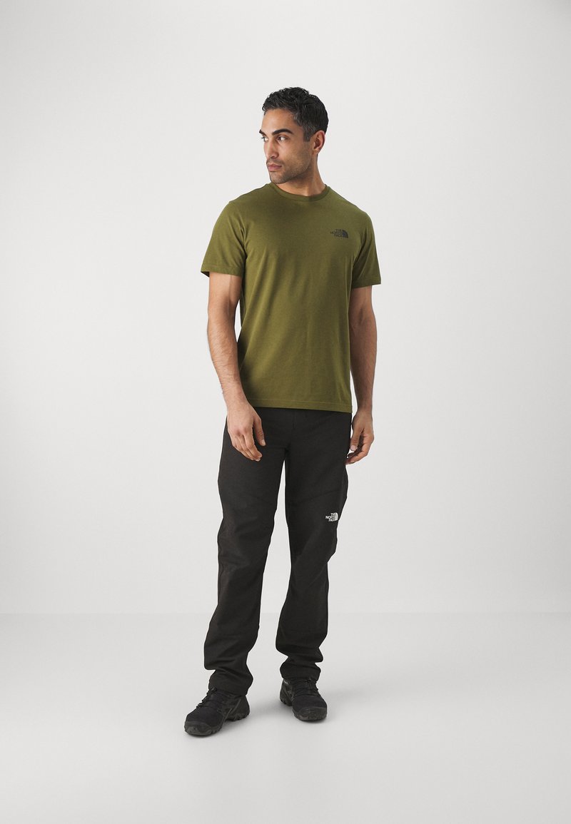 The North Face The North Face SIMPLE DOME - Print T-shirt - forest olive Online Outlet