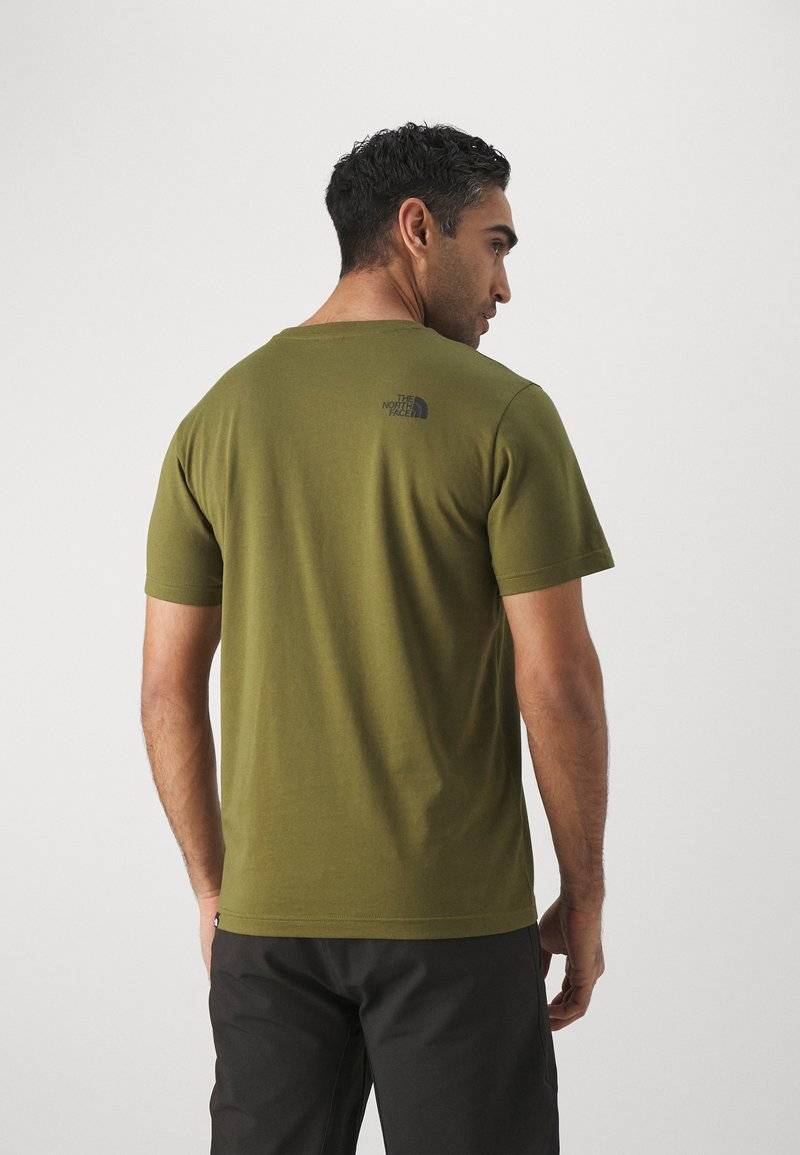 The North Face The North Face SIMPLE DOME - Print T-shirt - forest olive Online Outlet