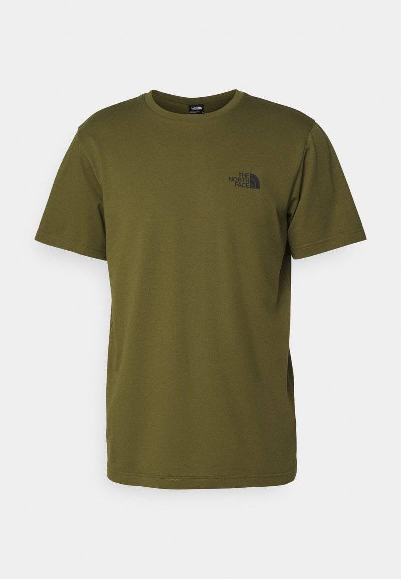 The North Face The North Face SIMPLE DOME - Print T-shirt - forest olive Online Outlet