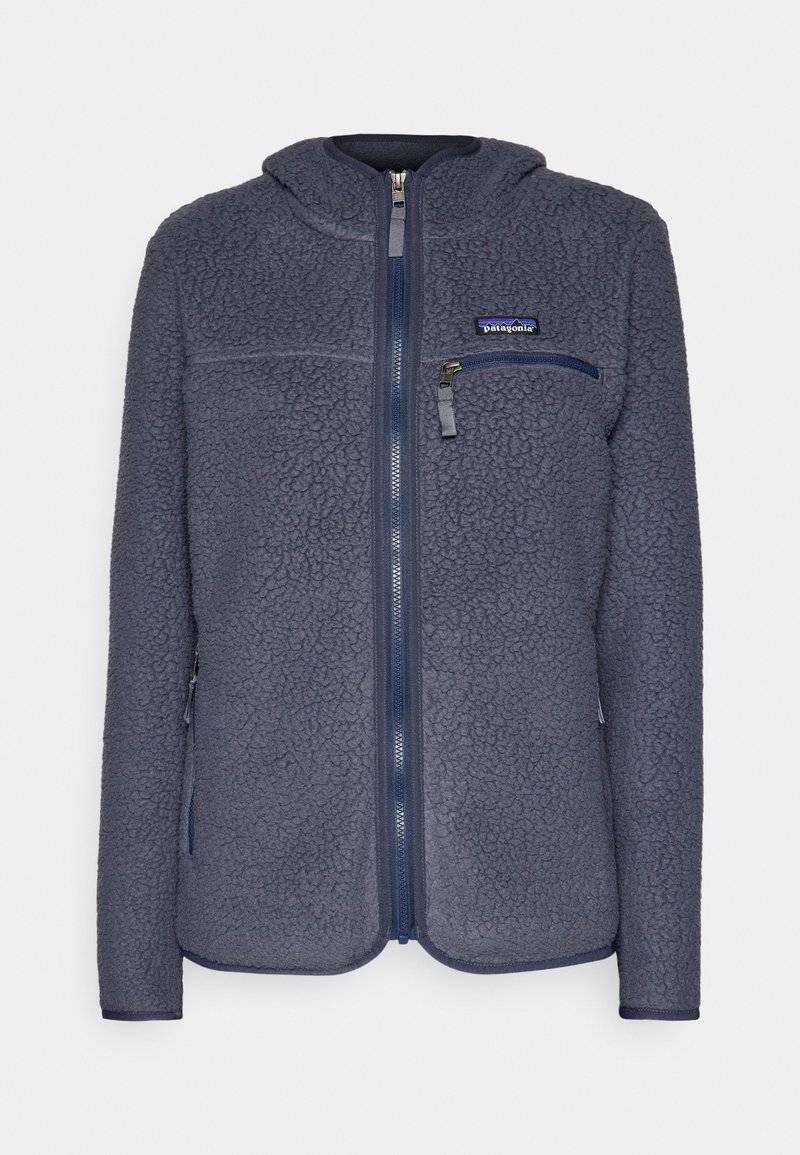 Patagonia Patagonia RETRO PILE HOODY - Fleece jacket - smolder blue Kauf eins, bekomm eins gratis