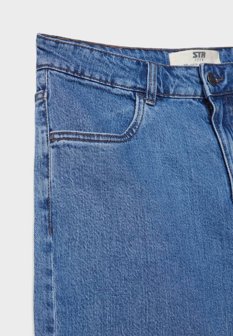 Stradivarius Stradivarius Straight leg jeans - blue denim Begrenzte Freigabe