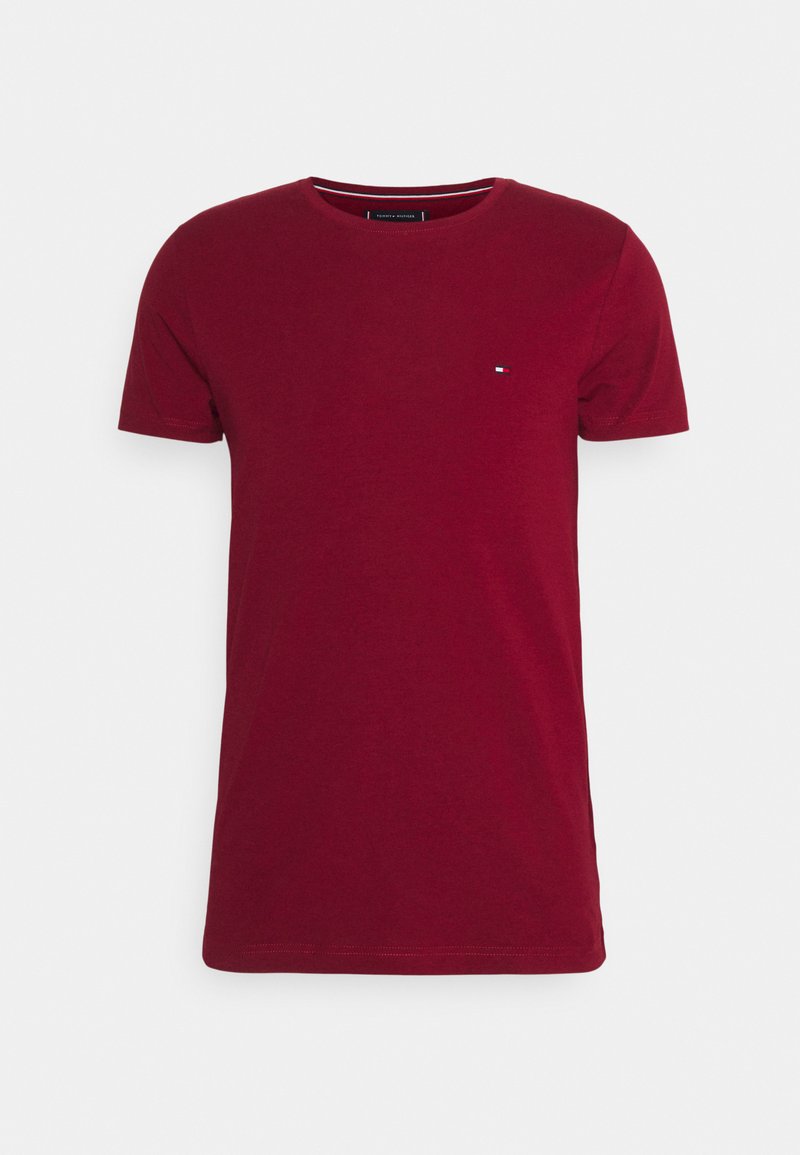 Tommy Hilfiger Tommy Hilfiger SLIM FIT TEE - Basic T-shirt - wine