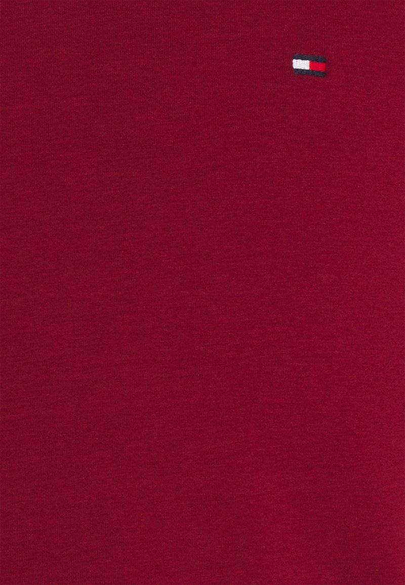 Tommy Hilfiger Tommy Hilfiger SLIM FIT TEE - Basic T-shirt - wine Letzte 3 Tage