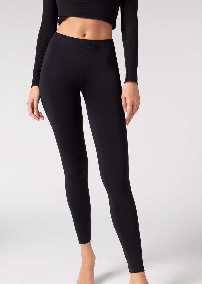 Calzedonia Calzedonia OPAQUE - Leggings - Trousers - black