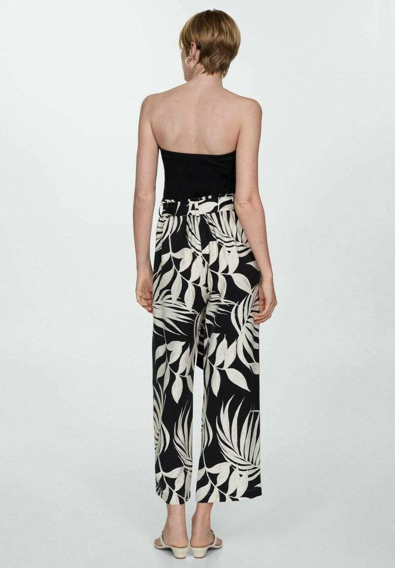 Mango Mango TWIST - Trousers - černá Nur für heute