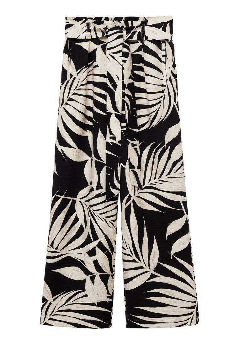 Mango Mango TWIST - Trousers - černá Nur für heute
