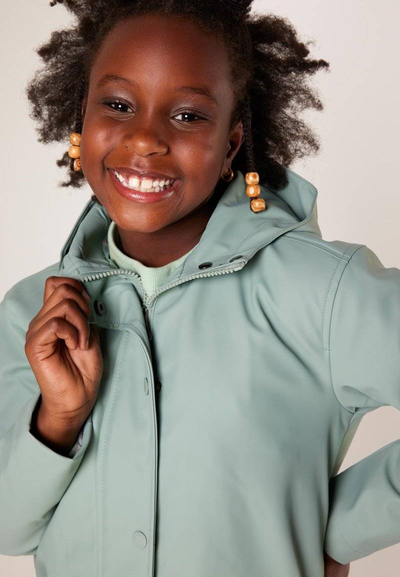 America Today America Today JANICE JR RAINCOAT - Waterproof jacket - sage Kostenloser Versand international