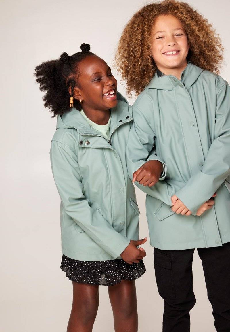America Today America Today JANICE JR RAINCOAT - Waterproof jacket - sage Kostenloser Versand international