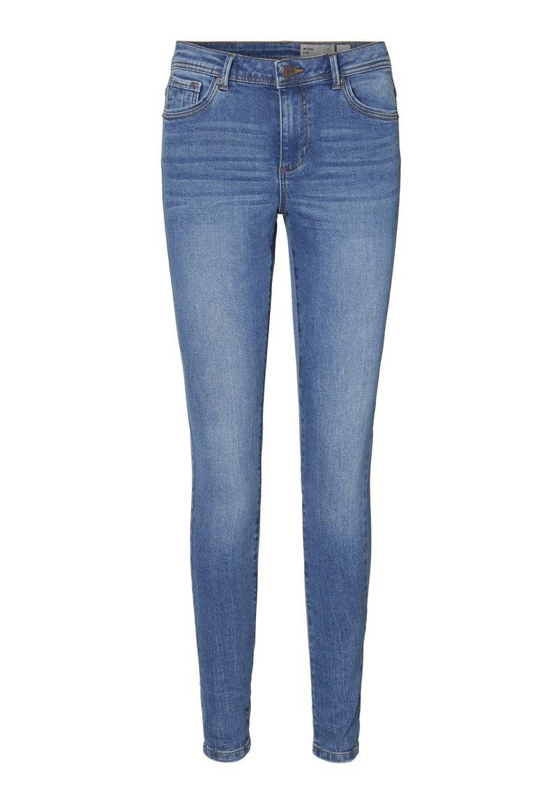 Vero Moda Vero Moda VMTANYA PIPING - Jeans Skinny Fit - medium blue denim Black Friday Preise