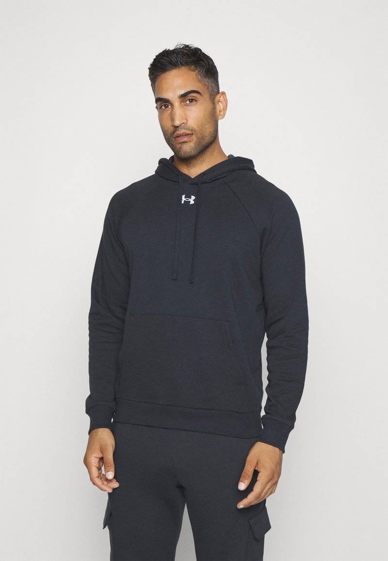 Under Armour Under Armour RIVAL HOODIE - Hoodie - black