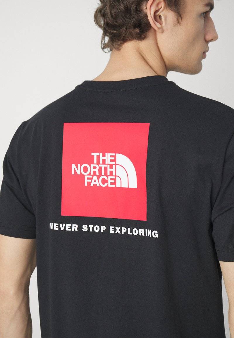 The North Face The North Face REDBOX - Print T-shirt - black Vatertagsangebot