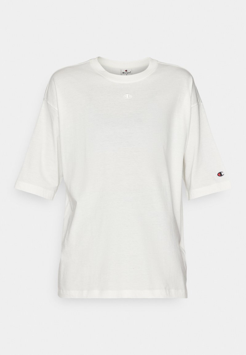 Champion Champion ICONS OVERSIZE CREWNECK - Print T-shirt - white Valentinstagsangebot