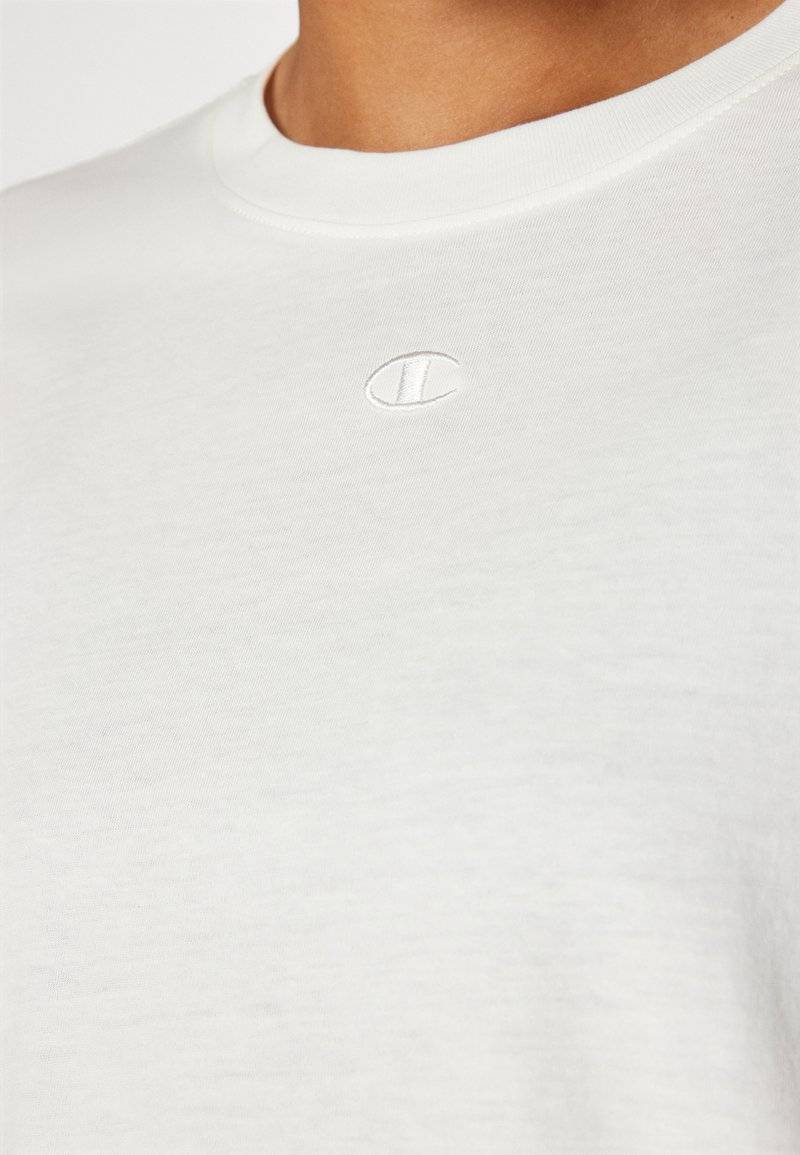 Champion Champion ICONS OVERSIZE CREWNECK - Print T-shirt - white Valentinstagsangebot