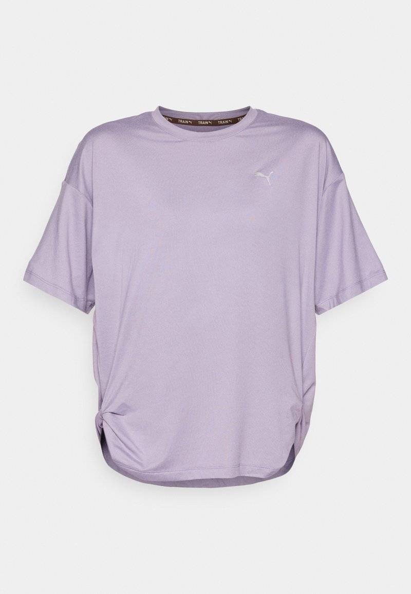 Puma Puma STUDIO TWIST TEE - Sports T-shirt - pale plum Große Rabatte