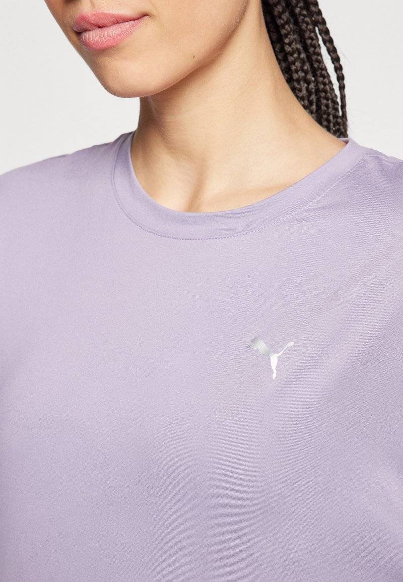 Puma Puma STUDIO TWIST TEE - Sports T-shirt - pale plum Große Rabatte