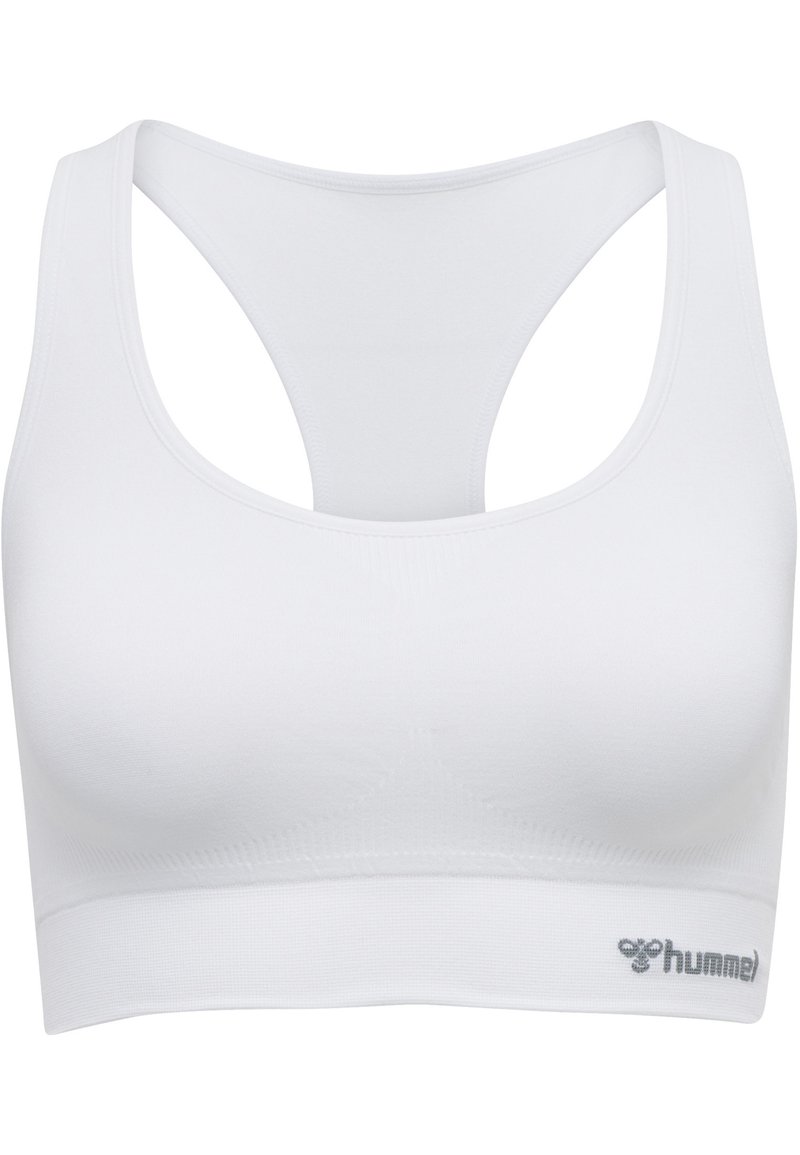 Hummel Hummel SEAMLESS - Medium support sports bra - white Bestseller
