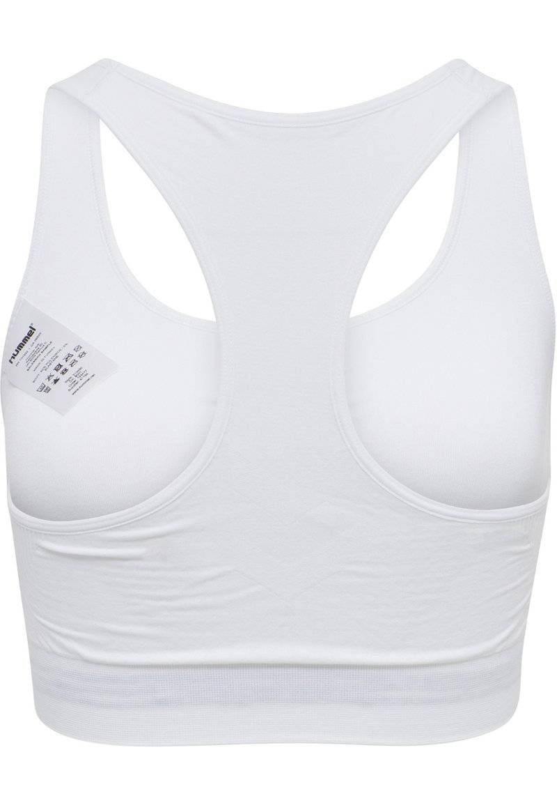Hummel Hummel SEAMLESS - Medium support sports bra - white Bestseller