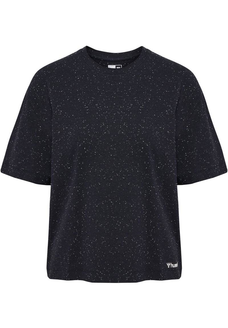 Hummel Hummel ULTRA BOXY - Print T-shirt - black melange Tägliche Deals