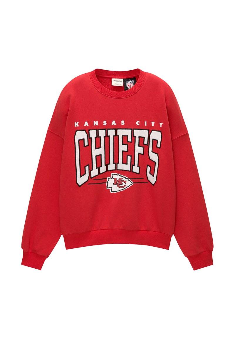 PULL&BEAR PULL&BEAR CHIEFS - Sweatshirt - red Letzter Tag