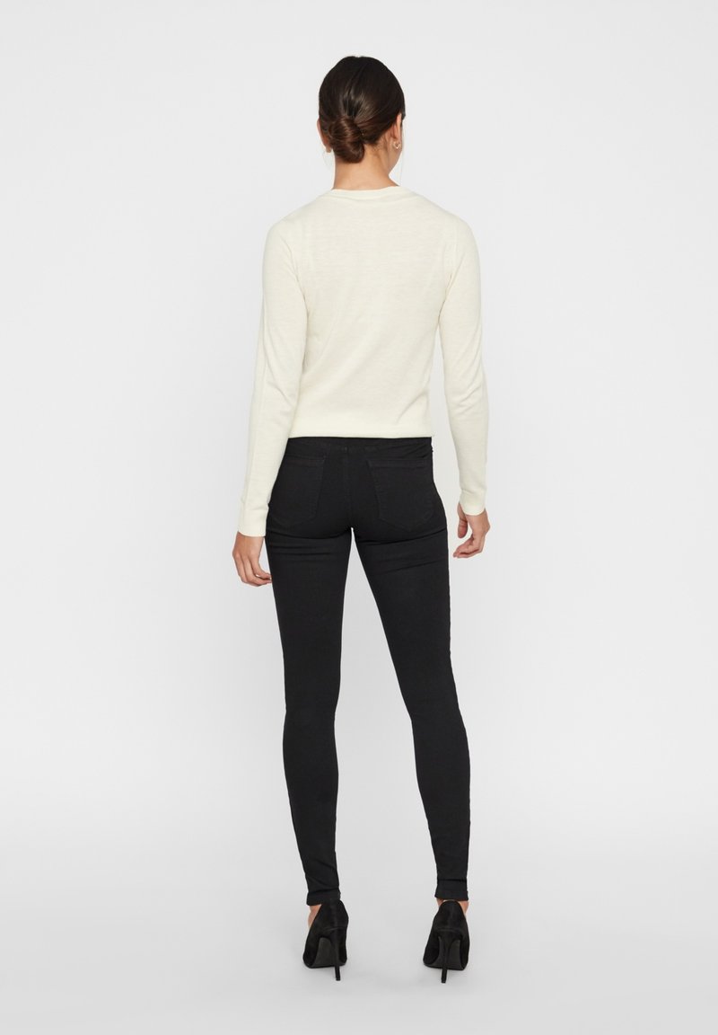 Vero Moda Vero Moda VMTANYA PIPING - Jeans Skinny Fit - black Bis zu 65% Rabatt