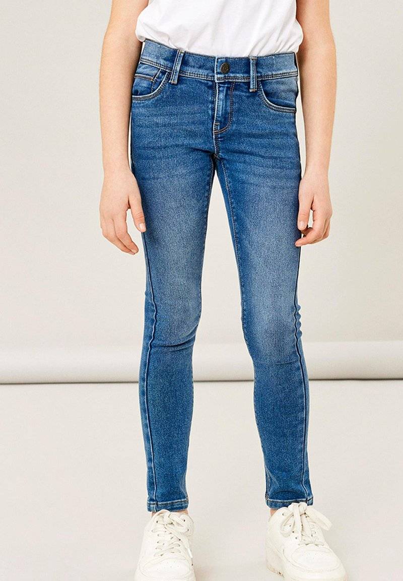 Name it Name it NKFPOLLY PANT - Jeans Skinny Fit - medium blue denim