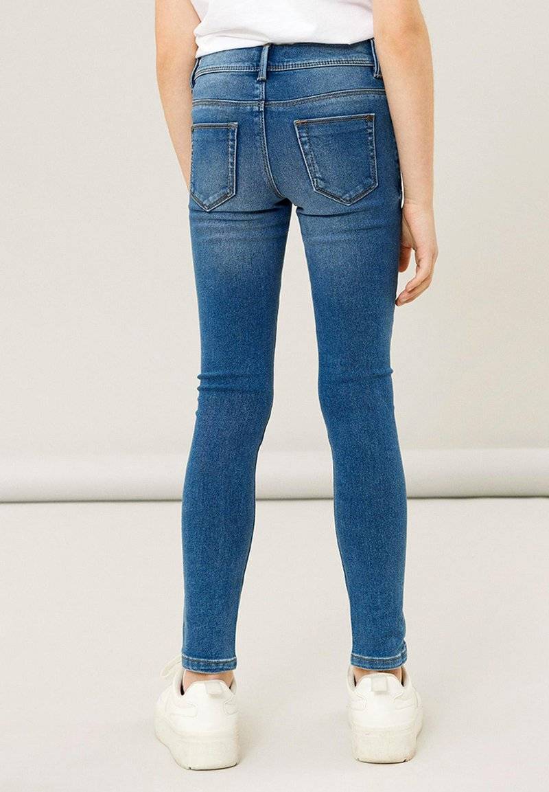 Name it Name it NKFPOLLY PANT - Jeans Skinny Fit - medium blue denim Sonderangebot der Fabrik