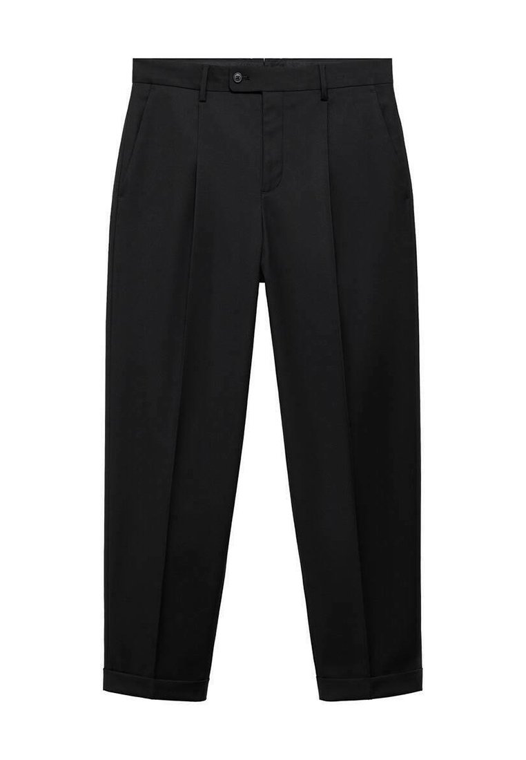Mango Mango BOSTON - Chinos - noir 50% Rabatt mit kostenlosem Versand