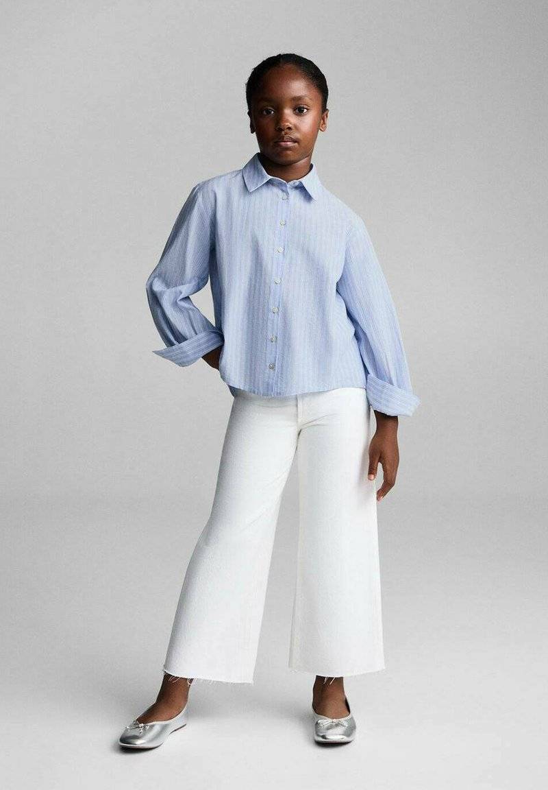 Mango Kids Mango Kids MALTA - Button-down blouse - hemelsblauw