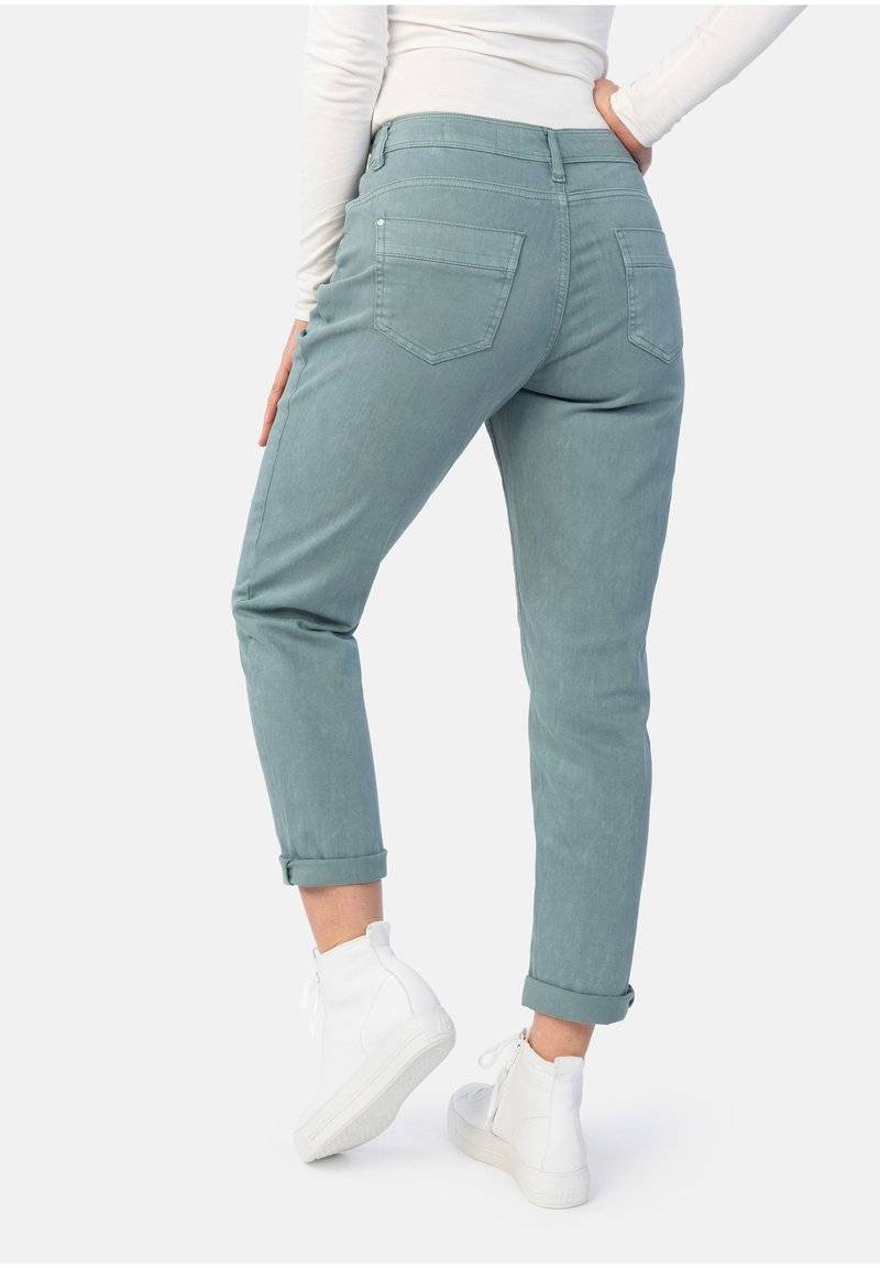 Stooker Women Stooker Women DAVOS BOYFRIEND FIT - Slim fit jeans - green frost wash Fabrikladen