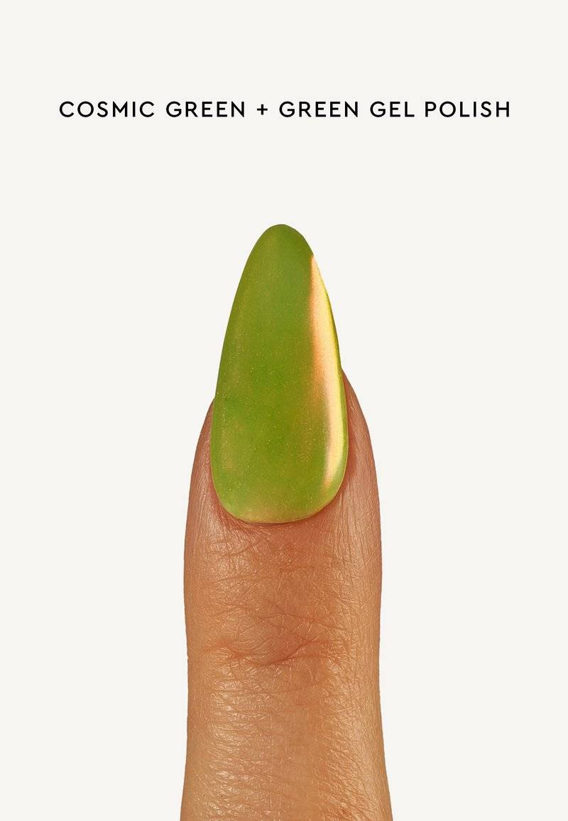 Le Mini Macaron Le Mini Macaron LIQUID NAIL POWDER - Nail polish - cosmic green Schlussverkauf