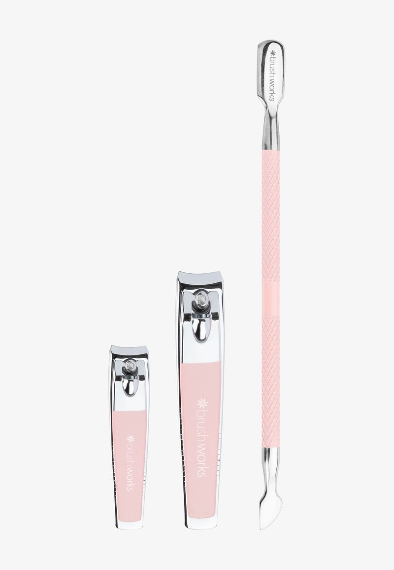 Brushworks Brushworks BRUSHWORKS MANICURE SET - Nail set - pink & silver