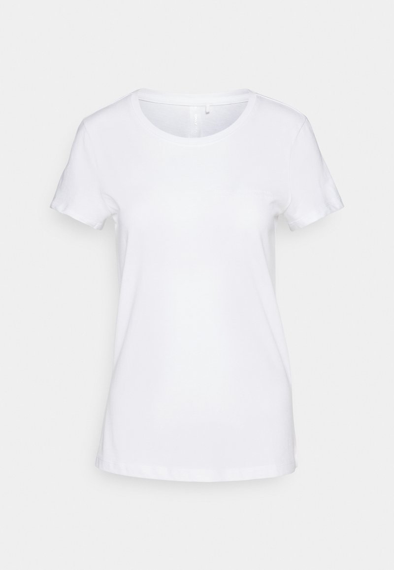 ONLY Play ONLY Play ONPSNAKE LIFE ON TEE - Basic T-shirt - white Saisonschlussverkauf