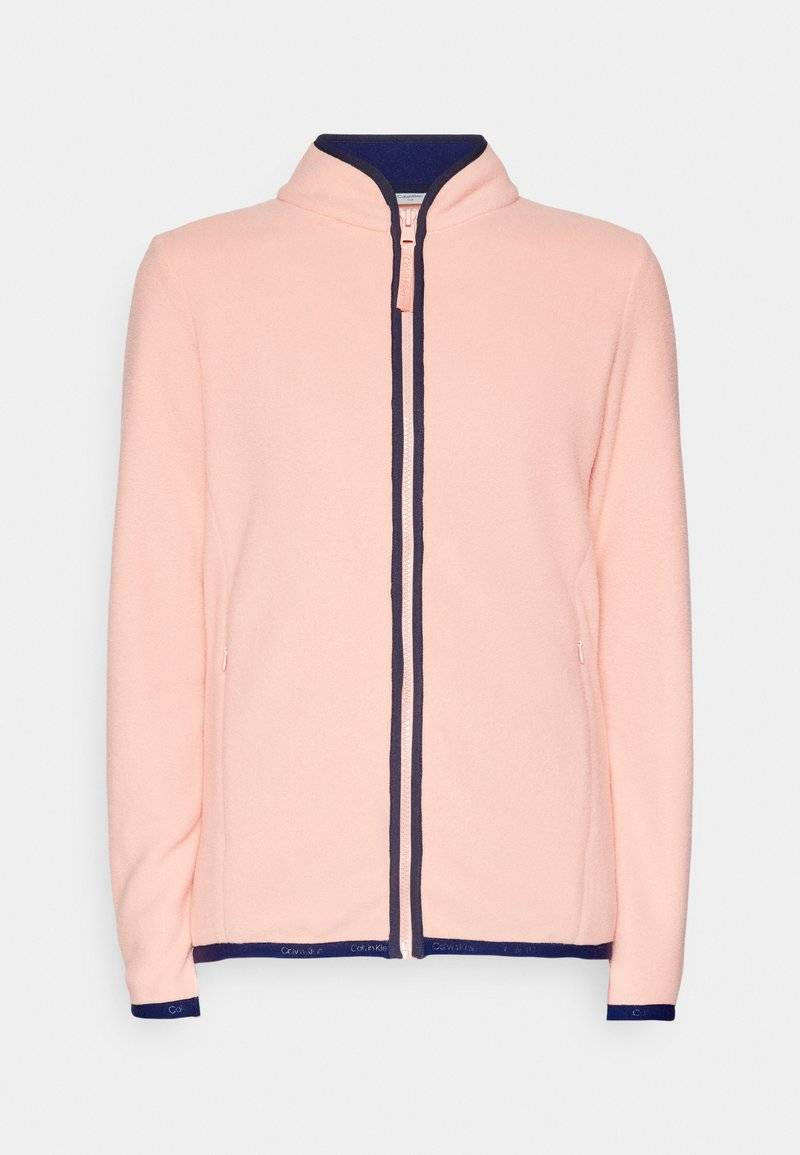 Calvin Klein Golf Calvin Klein Golf ALVARDO FULL ZIP - Fleece jacket - coral almond Cyber Monday