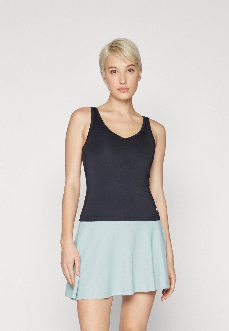 Björn Borg Björn Borg ACE DEEP V TANK - Top - black beauty