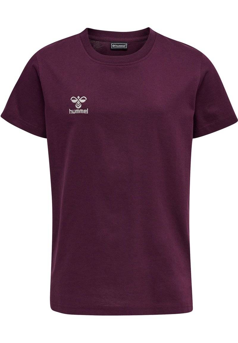 Hummel Hummel MOVE GRID - Print T-shirt - grape wine