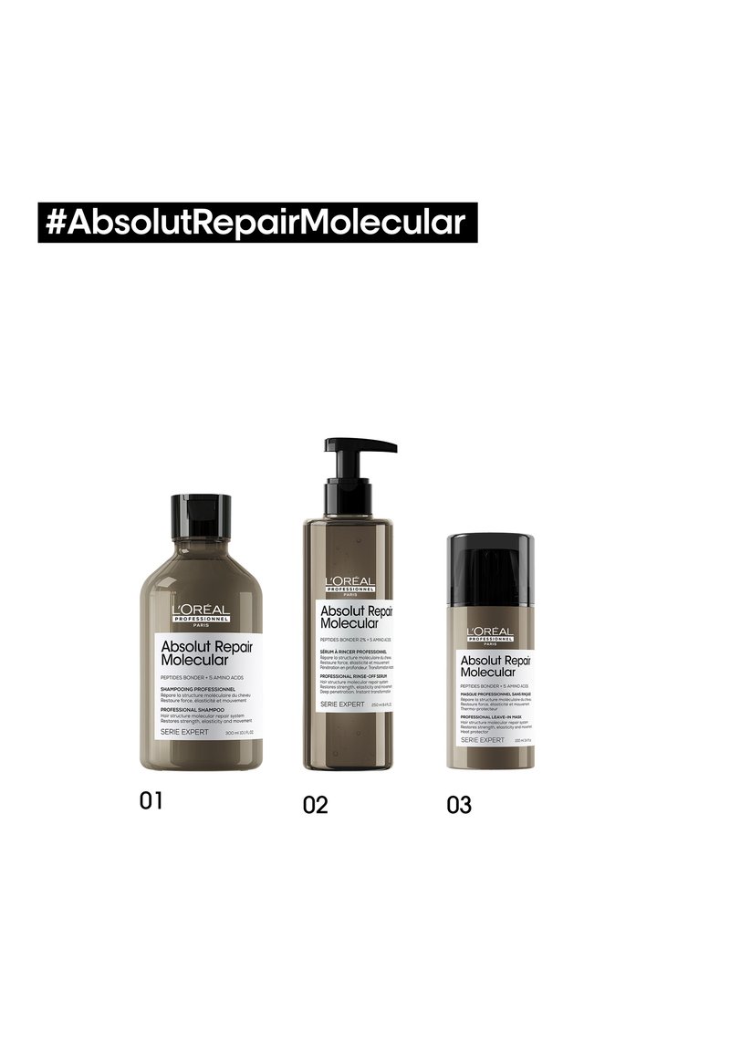 L'OREAL PROFESSIONNEL L'OREAL PROFESSIONNEL SERIE EXPERT ABSOLUT REPAIR MOLECULAR RINSE-OFF SERUM - Hair treatment Letzte 3 Tage