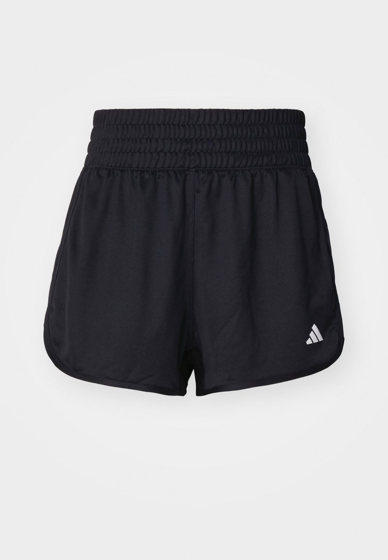 adidas Performance adidas Performance PACER ESSENTIALS SEAMLESS KNIT HIGH-RISE - Sports shorts - black Nur noch ein Tag übrig