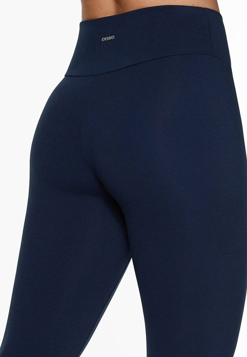 OYSHO OYSHO COMFORTLUX HIGH-RISE ANKLE-LENGTH - Leggings - blue Begrenzt auf 3 Tage