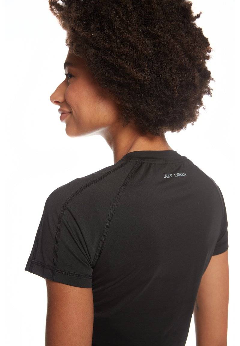 Jeff Green Jeff Green SARA - Sports T-shirt - black Schlussverkauf