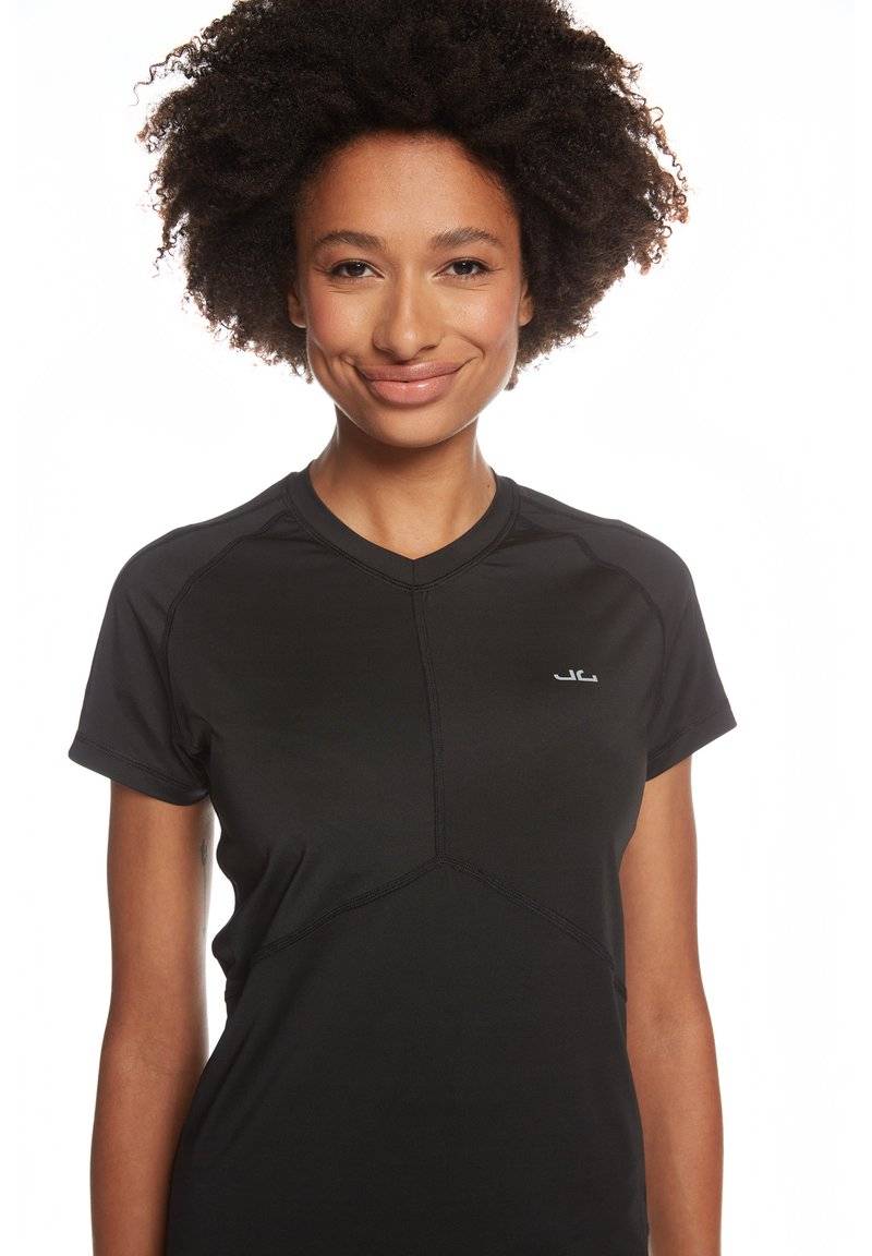 Jeff Green Jeff Green SARA - Sports T-shirt - black Schlussverkauf