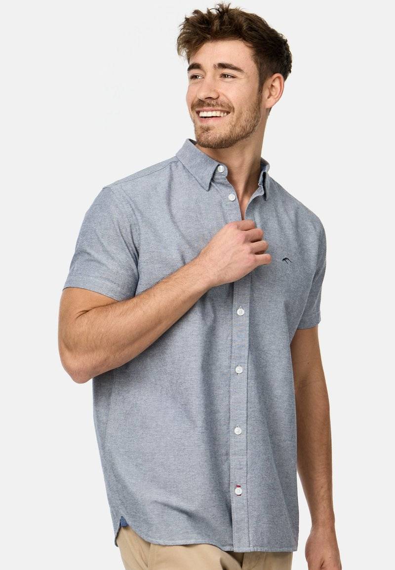 INDICODE JEANS INDICODE JEANS KURZARM KENNER - Shirt - navy Meist gekauft