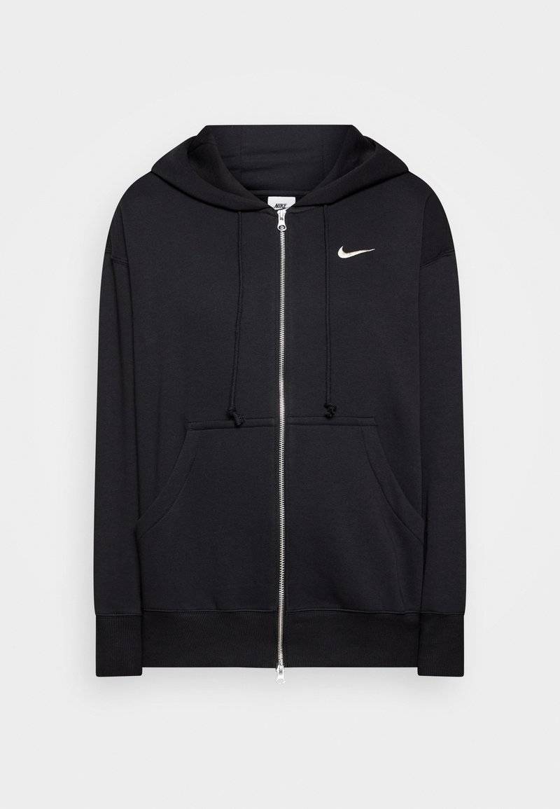 Nike Sportswear Nike Sportswear HOODIE - Zip-up sweatshirt - black Fabrikpreis