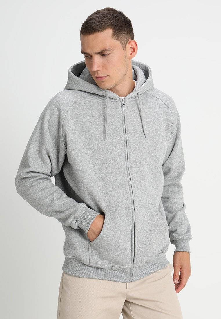 Urban Classics Urban Classics ZIP HOODY - Zip-up sweatshirt - grey