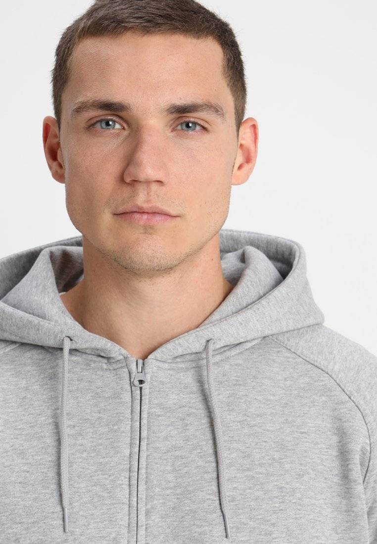 Urban Classics Urban Classics ZIP HOODY - Zip-up sweatshirt - grey Versandkostenfrei