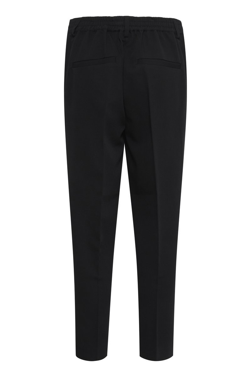 Kaffe Kaffe SAKURA CROPPED PANTS - Trousers - black deep Preisnachlass