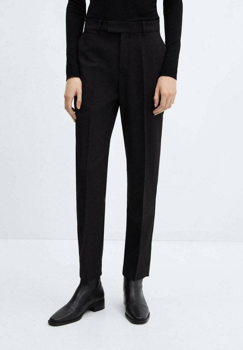 Mango Mango BOREAL - Trousers - noir