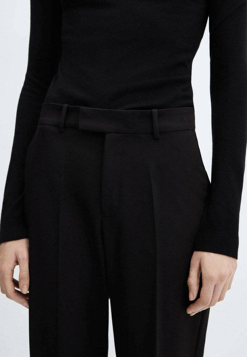 Mango Mango BOREAL - Trousers - noir Jubiläumsangebot