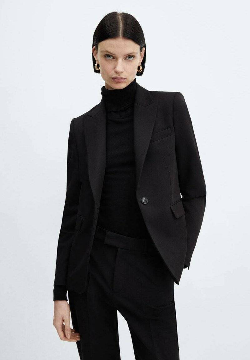 Mango Mango BOREAL - Trousers - noir Jubiläumsangebot