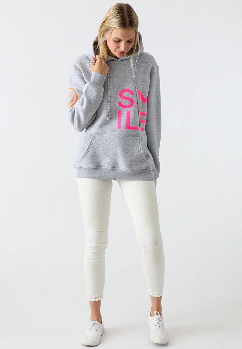 Zwillingsherz Zwillingsherz ALISSA - Hoodie - hellgrau