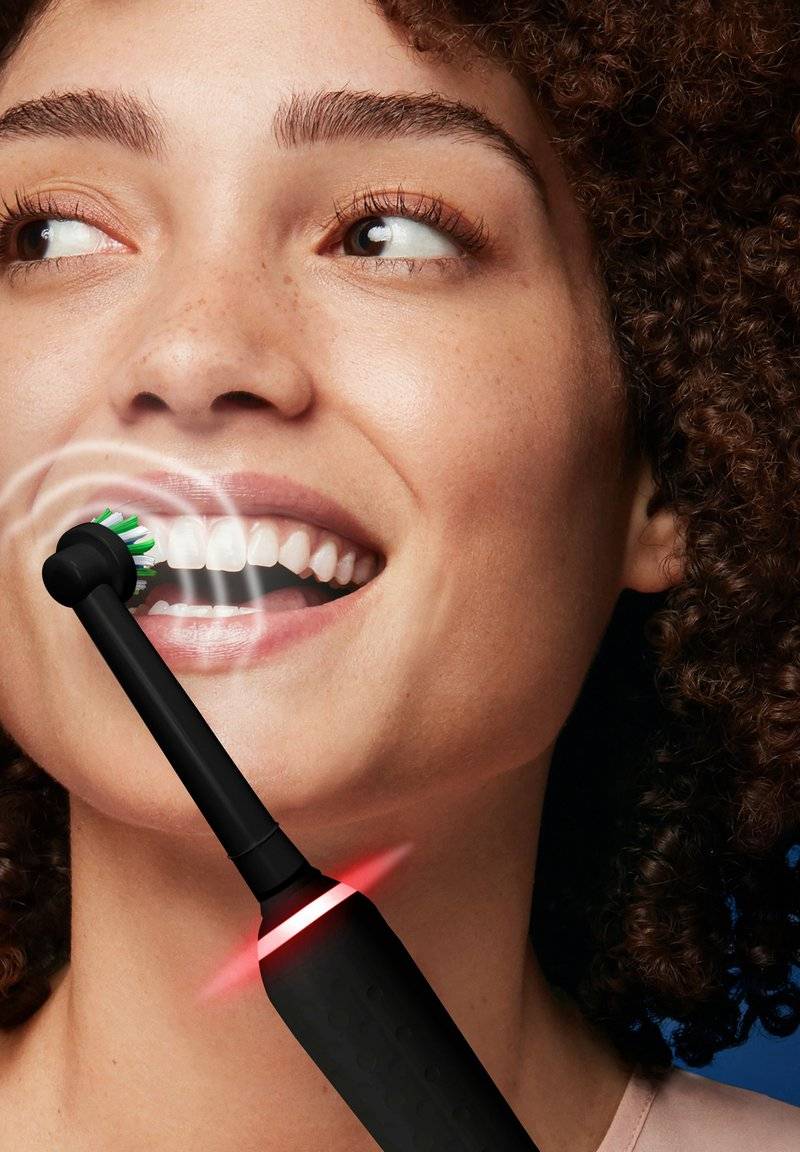 Oral-B Oral-B ORAL-B ELEKTRISCHE ZAHNBÜRSTE - PRO 3 + 2. HANDSTÜCK - BLACK/PIN - Electric toothbrush - black pink Bis zu 65% Rabatt